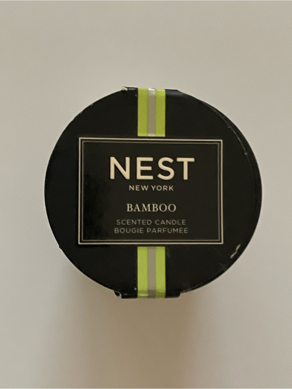 NEST Mini Bamboo Candle + Mini Rose 🌹 Vanilla Scented Candle in Tin Duo